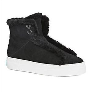 Jack Rogers Mei Suede Bootie in Black, Size 8